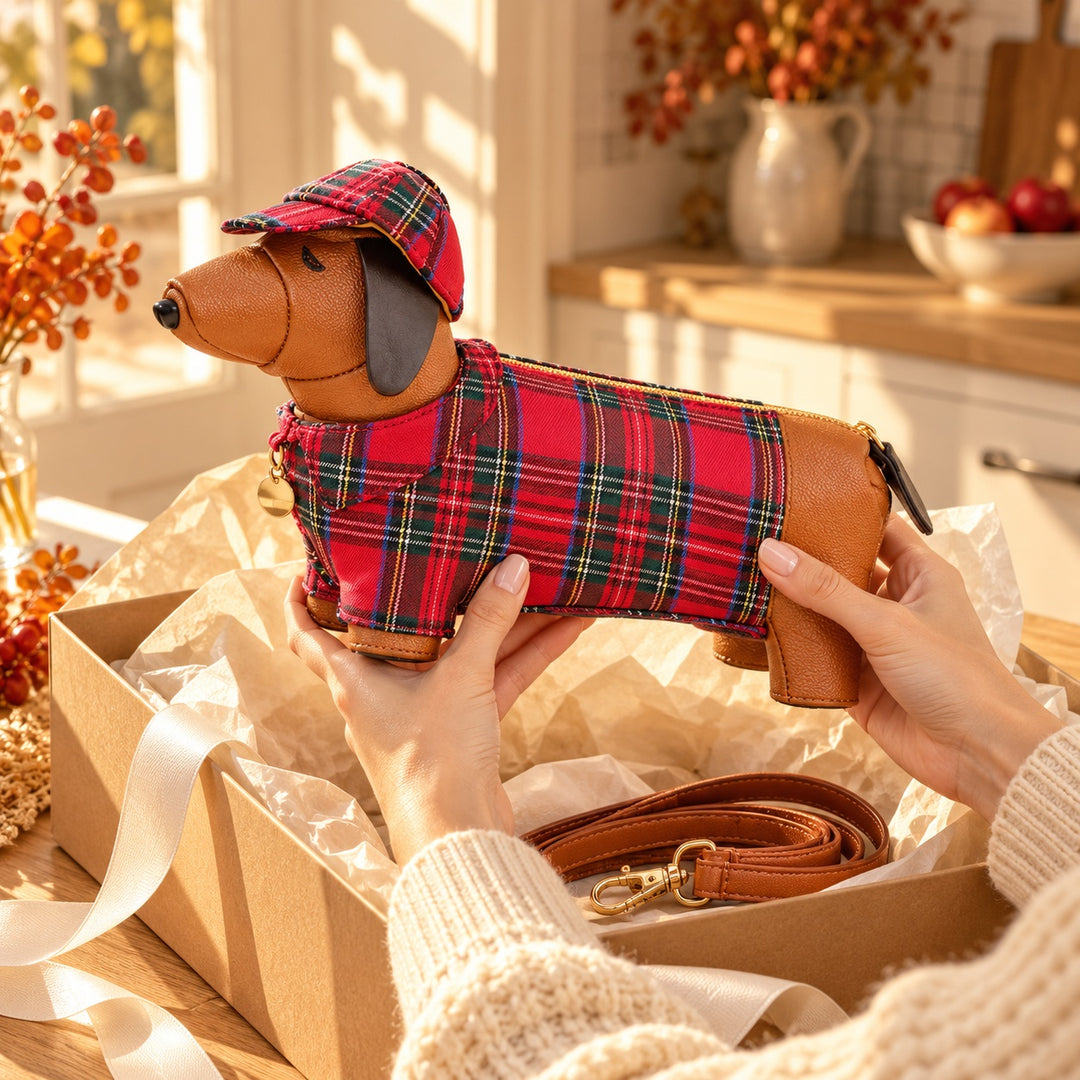 Dachshund Tweed Crossbody Bag — ce_metastatic_01