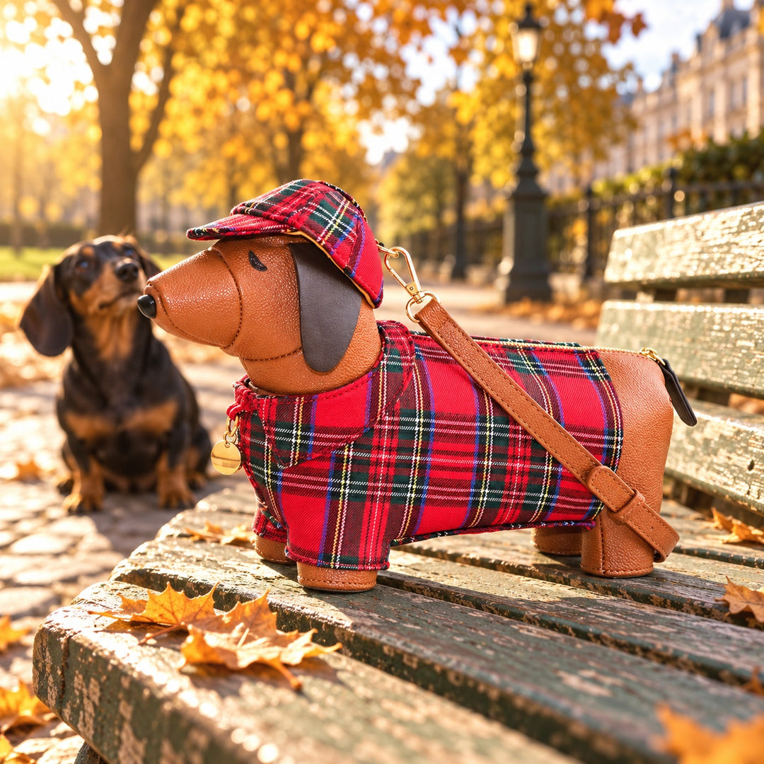 Dachshund Tweed Crossbody Bag — ce_metastatic_01