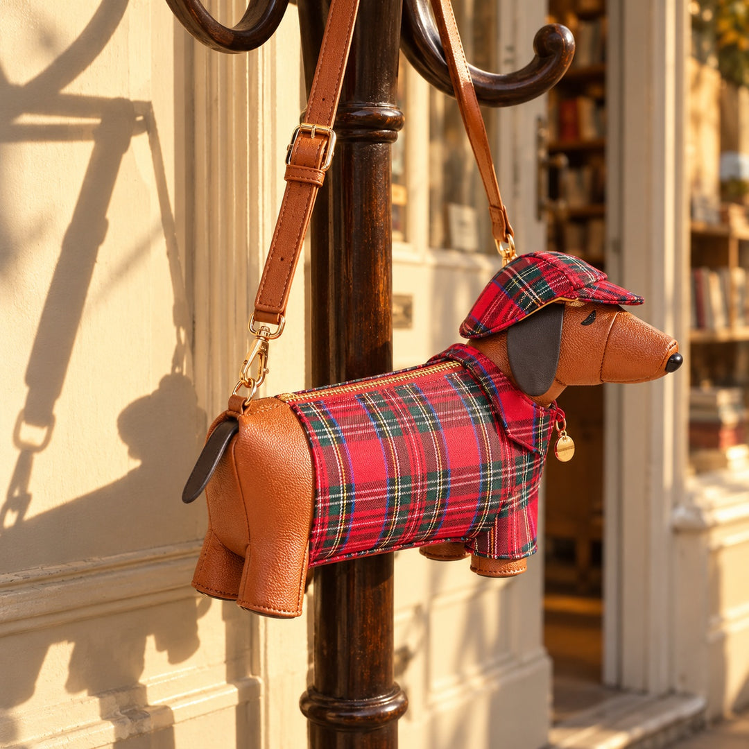Dachshund Tweed Crossbody Bag — ce_metastatic_01