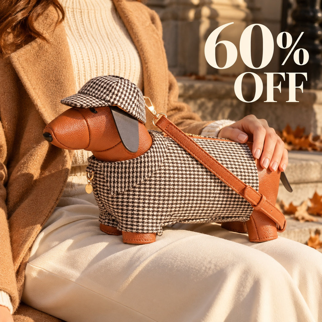 Dachshund Tweed Crossbody Bag — ce_metastatic_01
