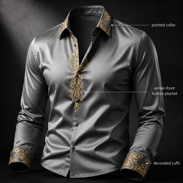 Damasco Baroque-Trim Party Shirt — ce_metastatic_02
