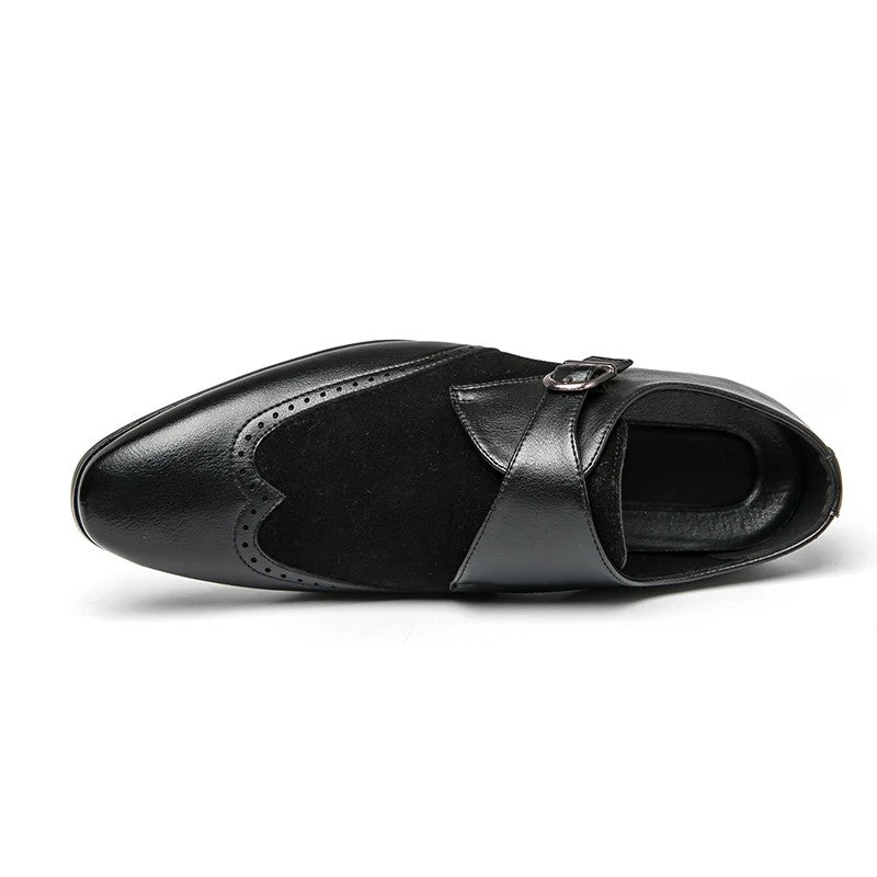 Aldwin Wingtip Monk Shoes