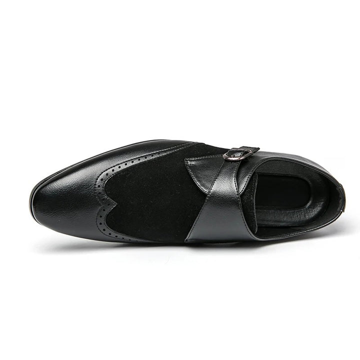 Aldwin Wingtip Monk Shoes