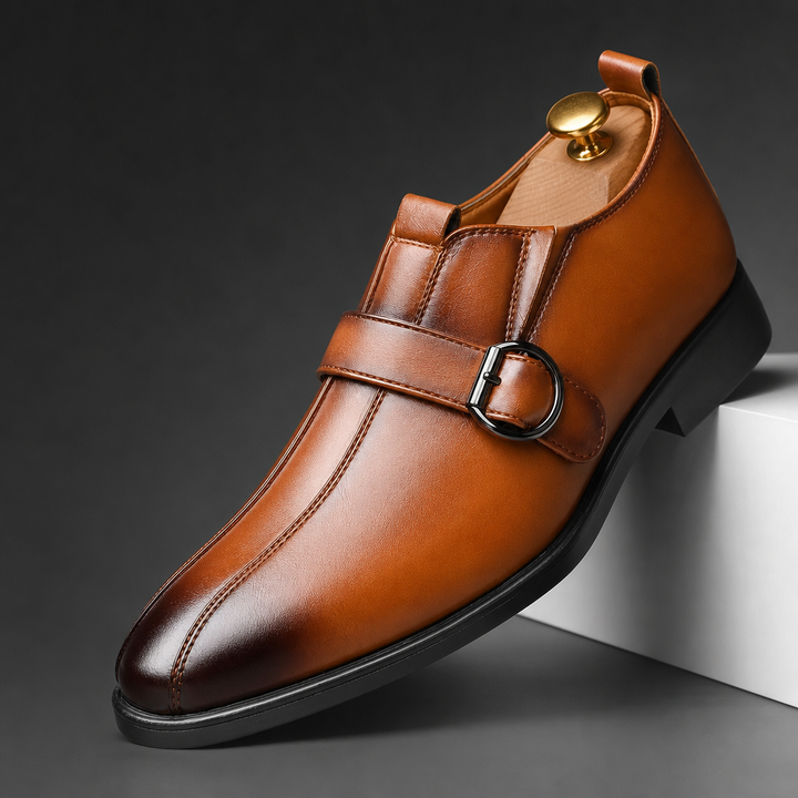 Marcello Monk Loafers — angle_brown