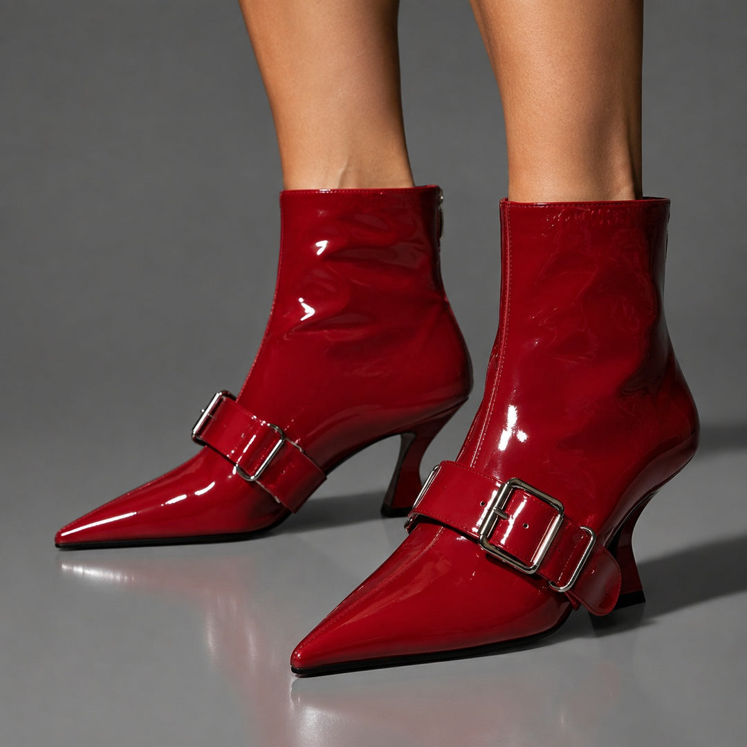 Domina Buckle Ankle Boots — ce_brooklyn_s3_01