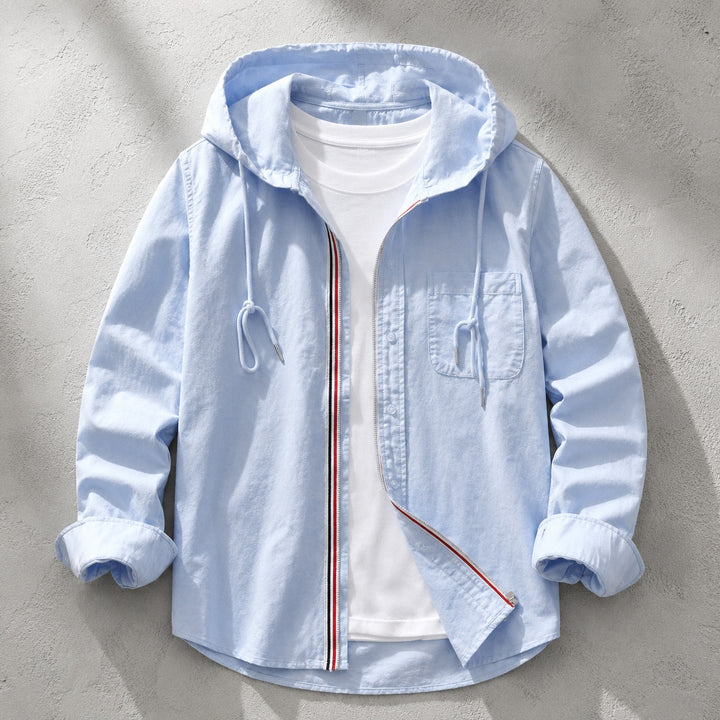 Drawcord Hooded Overshirt — ce_soul_s1_01
