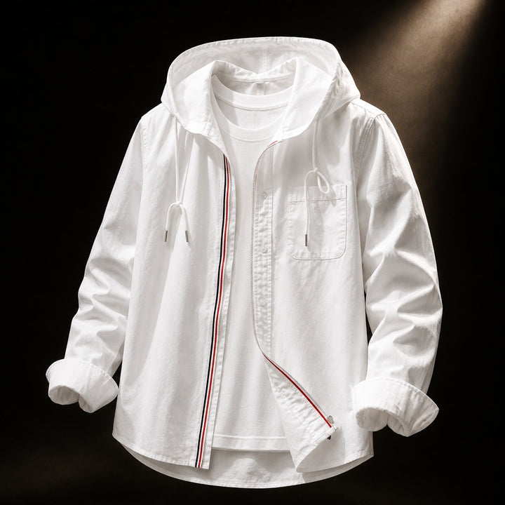 Drawcord Hooded Overshirt — ce_soul_s3_01
