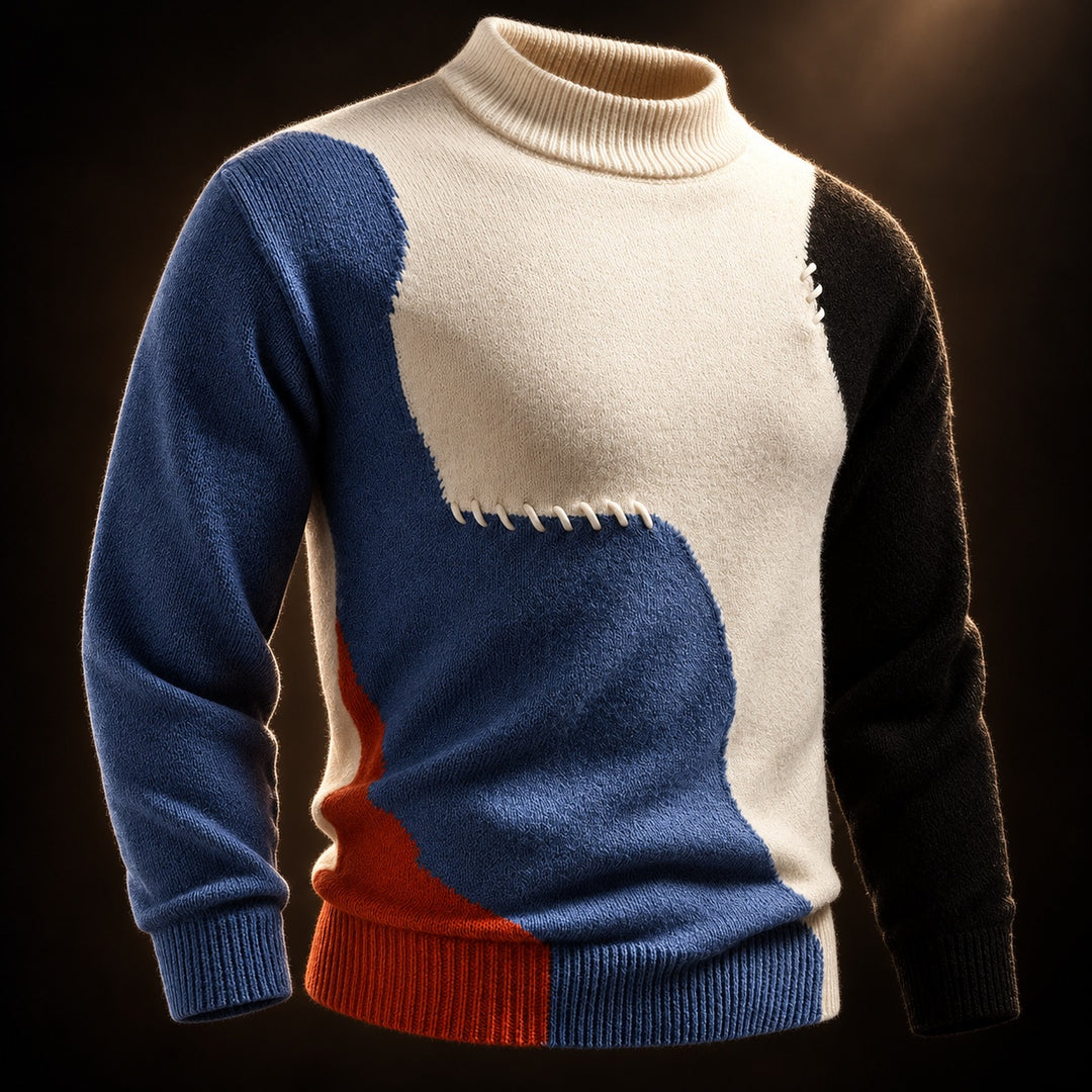 Driftwave Patchwork Knit Sweater — ce_soul_s3_01