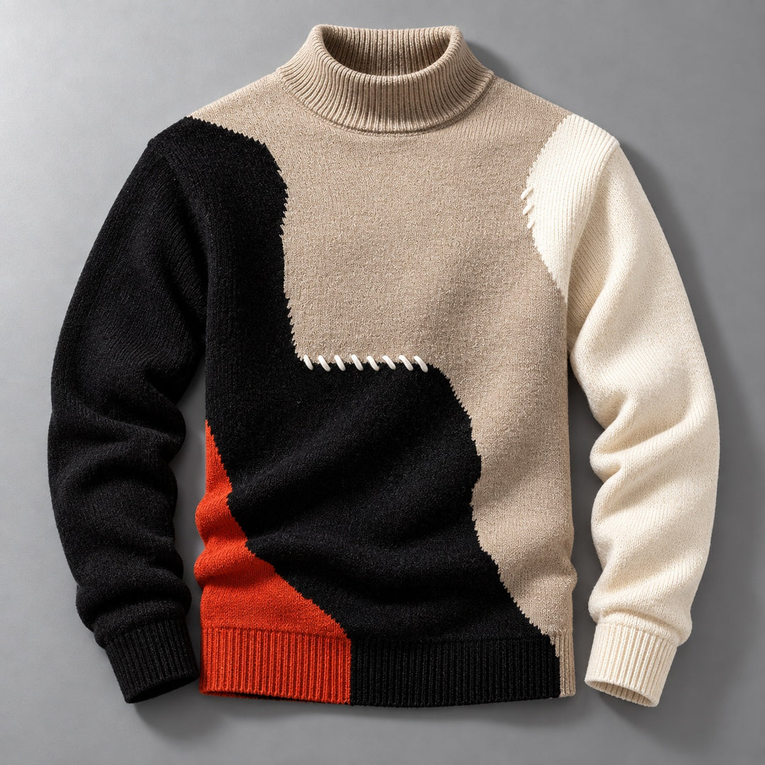 Driftwave Patchwork Knit Sweater — ce_soul_s1_01