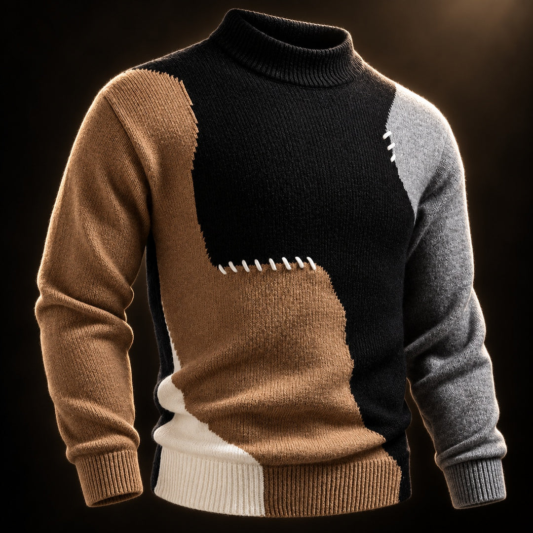 Driftwave Patchwork Knit Sweater — ce_soul_s3_01