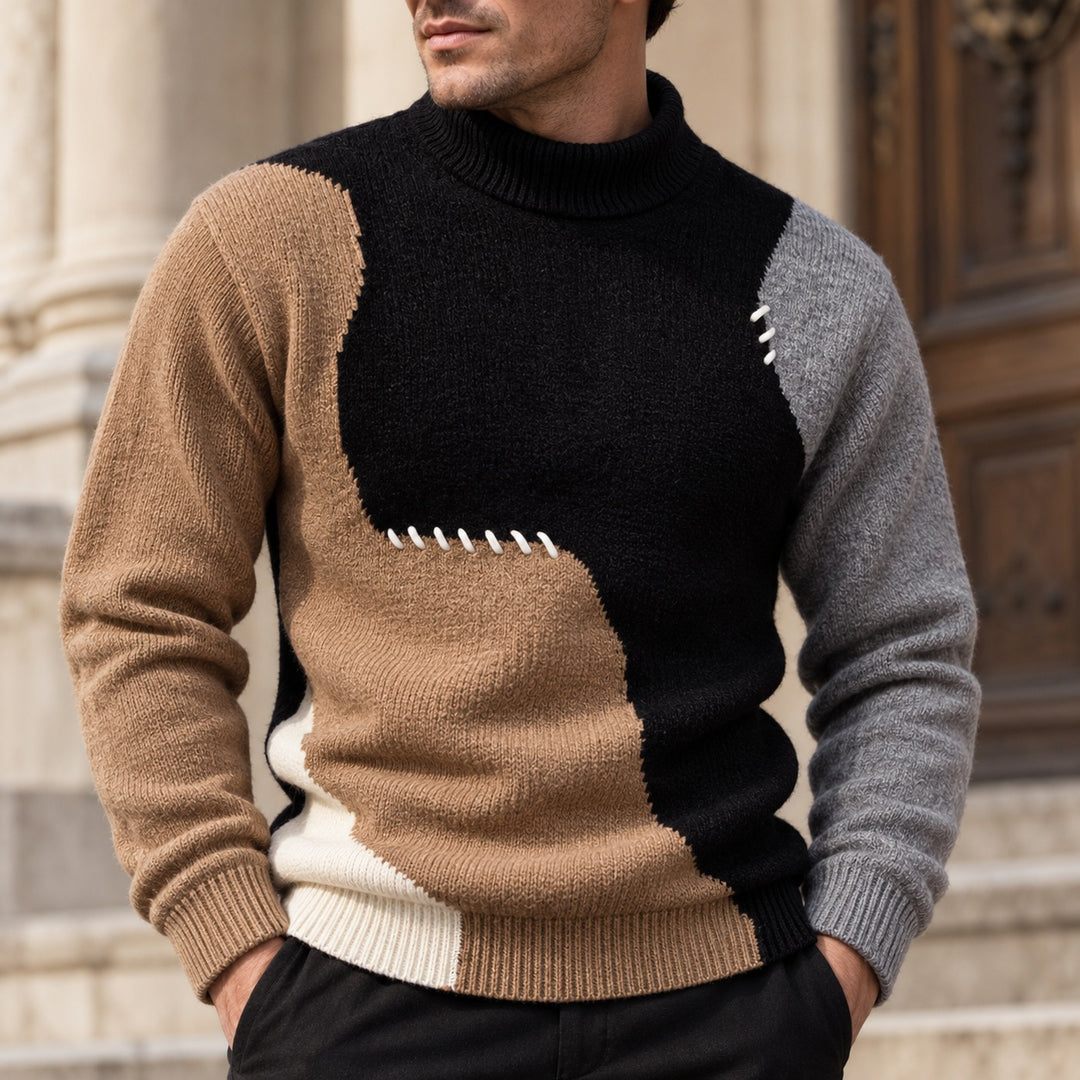 Driftwave Patchwork Knit Sweater — ce_soul_s2_01