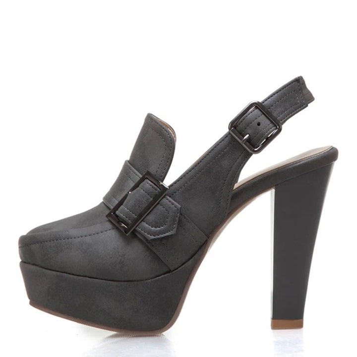Bardot Buckle Slingback Pumps