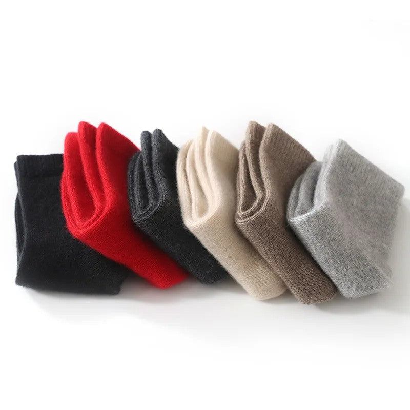 Hearthkeep Cashmere Crew Socks