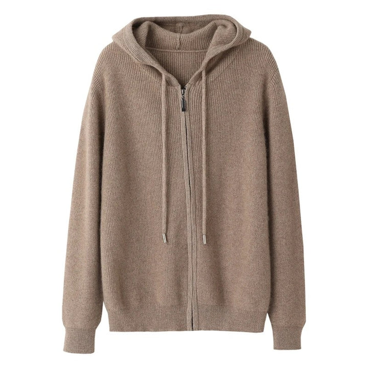 Lenora Hooded Zip Cardigan