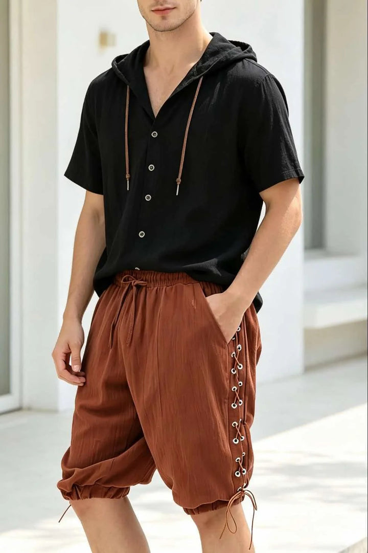 Cabana Hooded Shirt Set