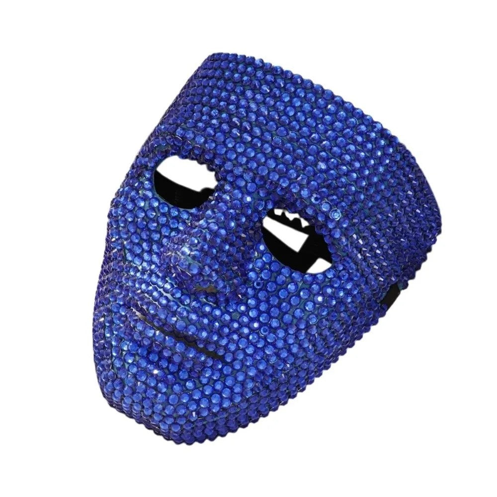 Masquerade Rhinestone Face Mask