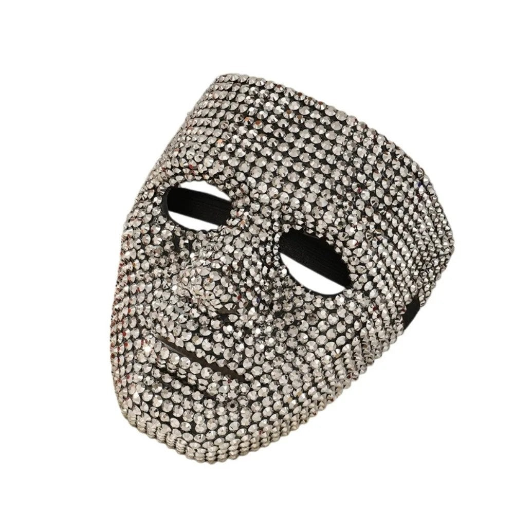 Masquerade Rhinestone Face Mask