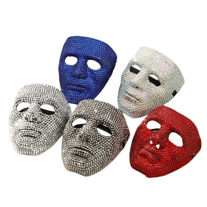 Masquerade Rhinestone Face Mask