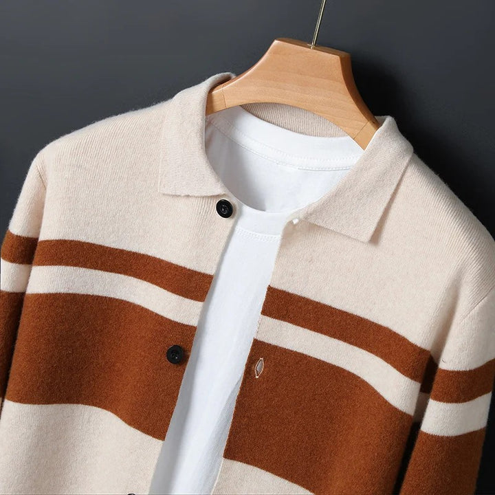 Cambridge Striped Cardigan