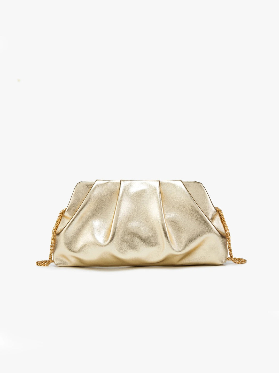 Nuvola Pleated Clutch
