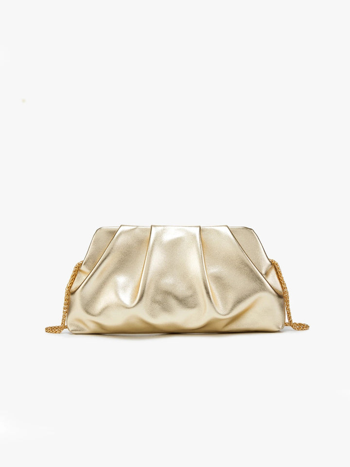 Nuvola Pleated Clutch