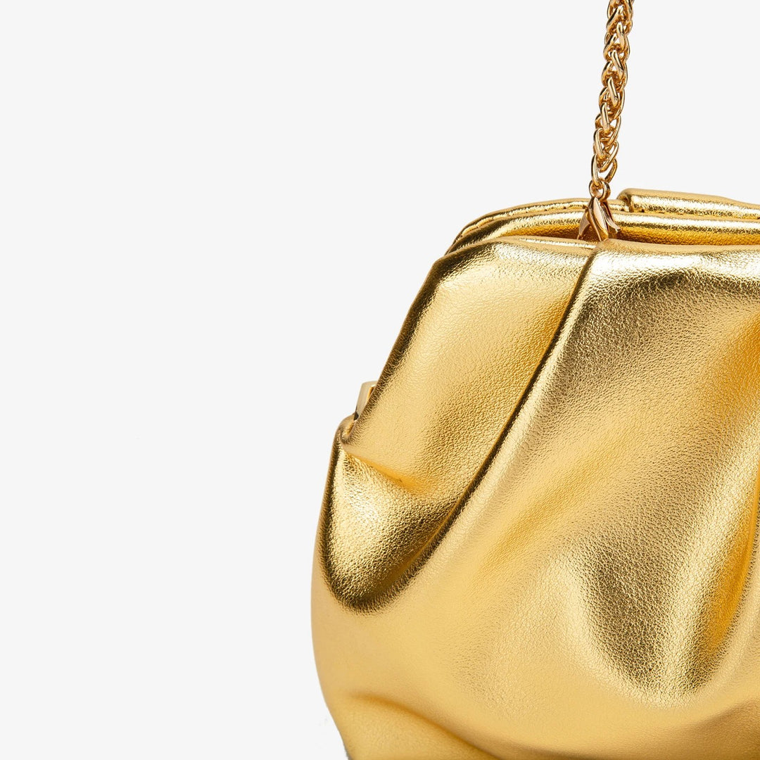 Nuvola Pleated Clutch