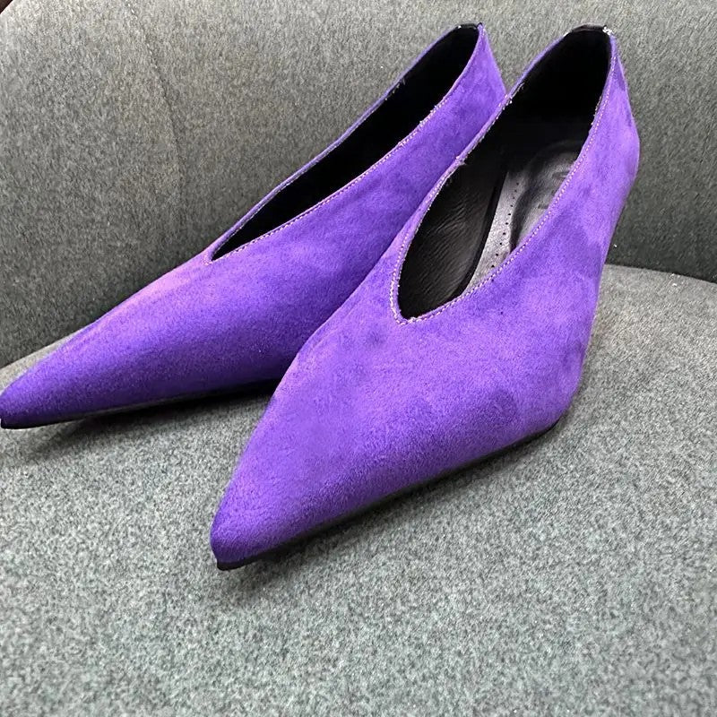Comtesse Sculpted Wedge Pumps
