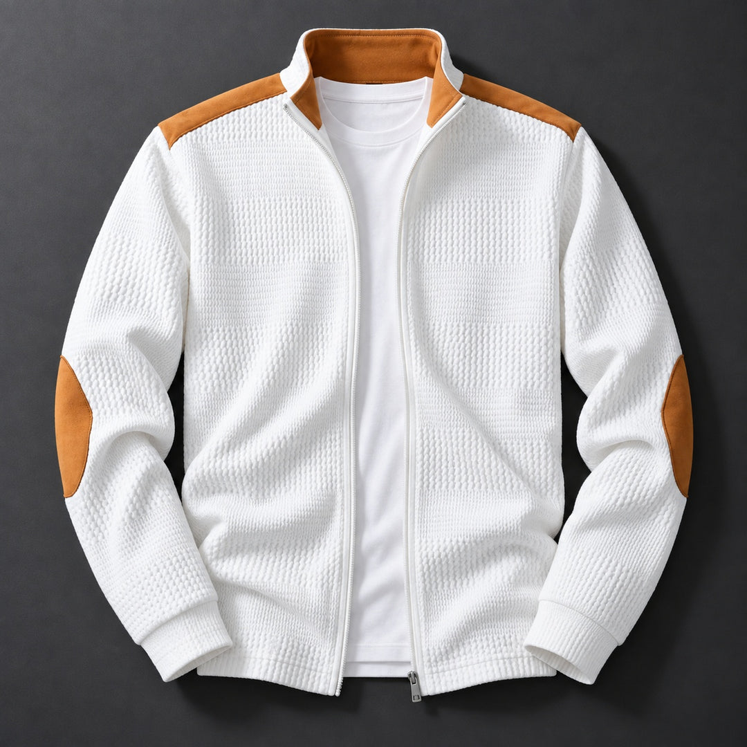 Elbow-Patch Zip Cardigan — ce_soul_s1_01