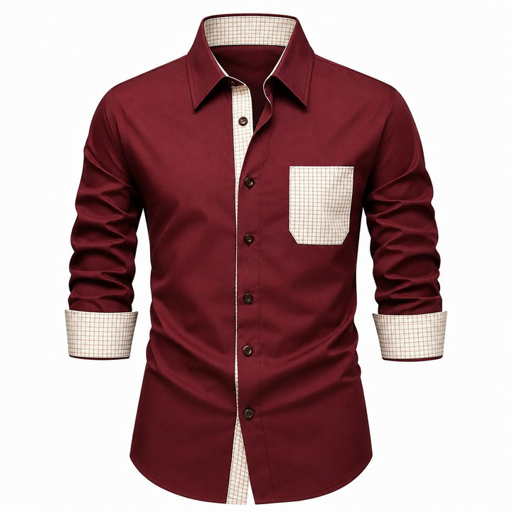 Ellsworth Contrast Dress Shirt — ce_wb_01