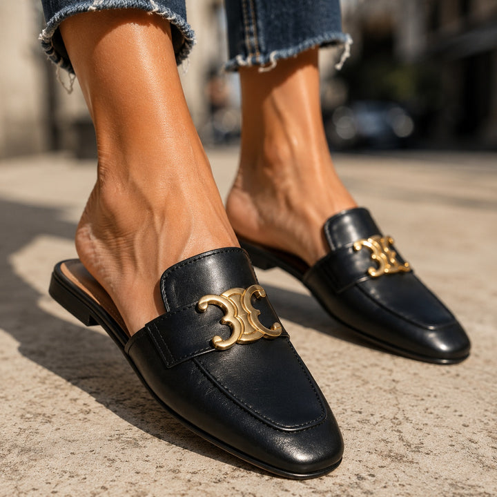 Emblem Loafer Mules — ce_brooklyn_s1_01