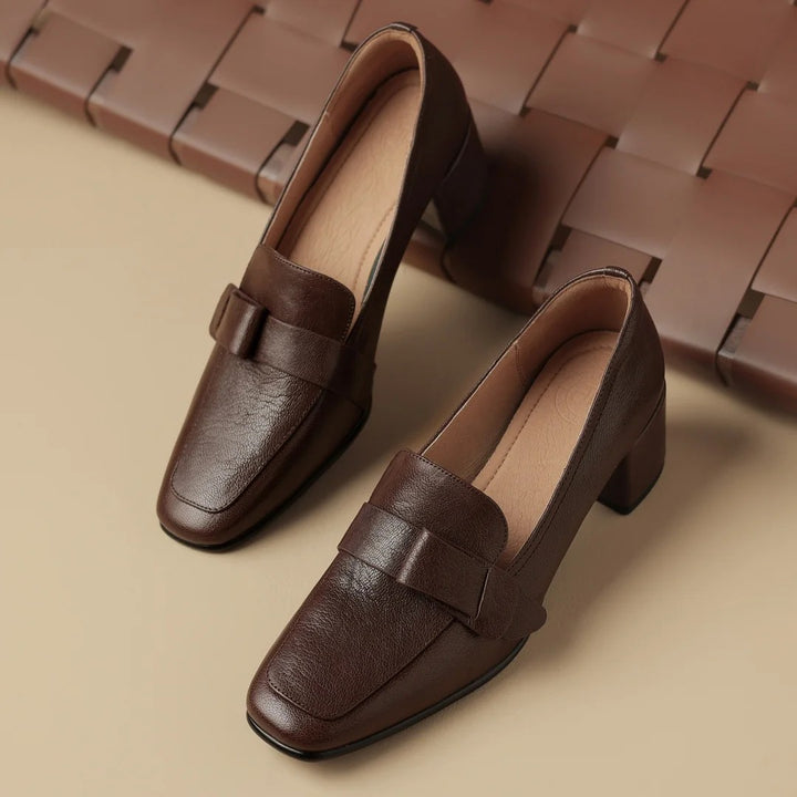 Ascot Knot Loafer Pumps