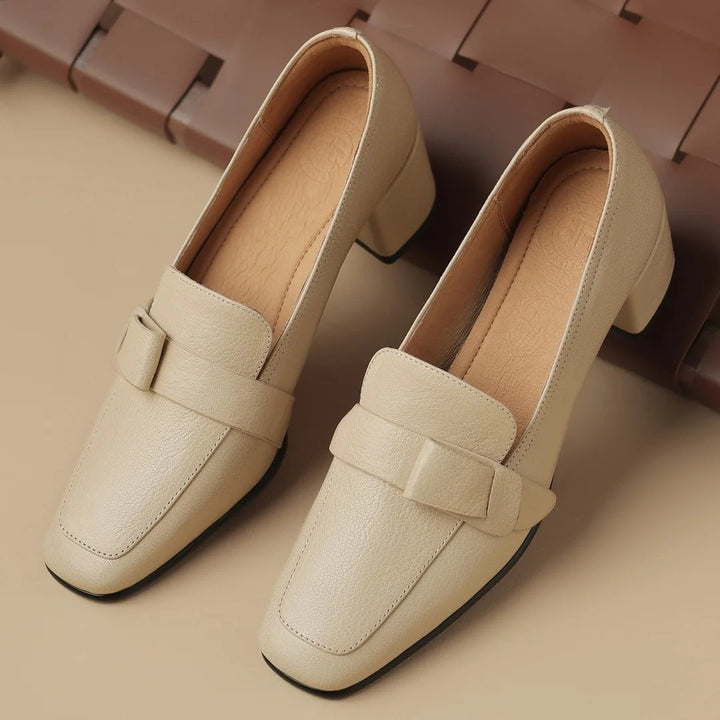 Ascot Knot Loafer Pumps