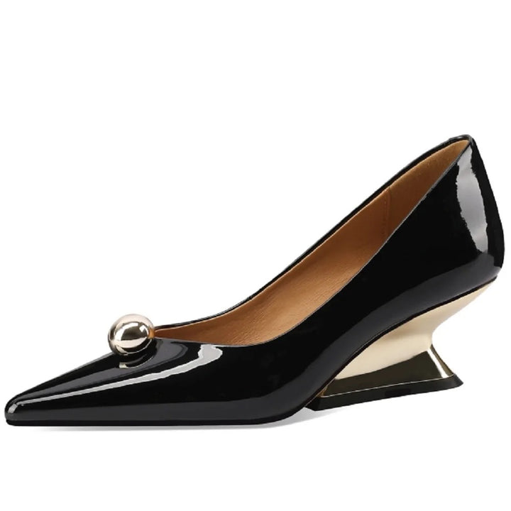 Orbetta Pearl Wedge Pumps