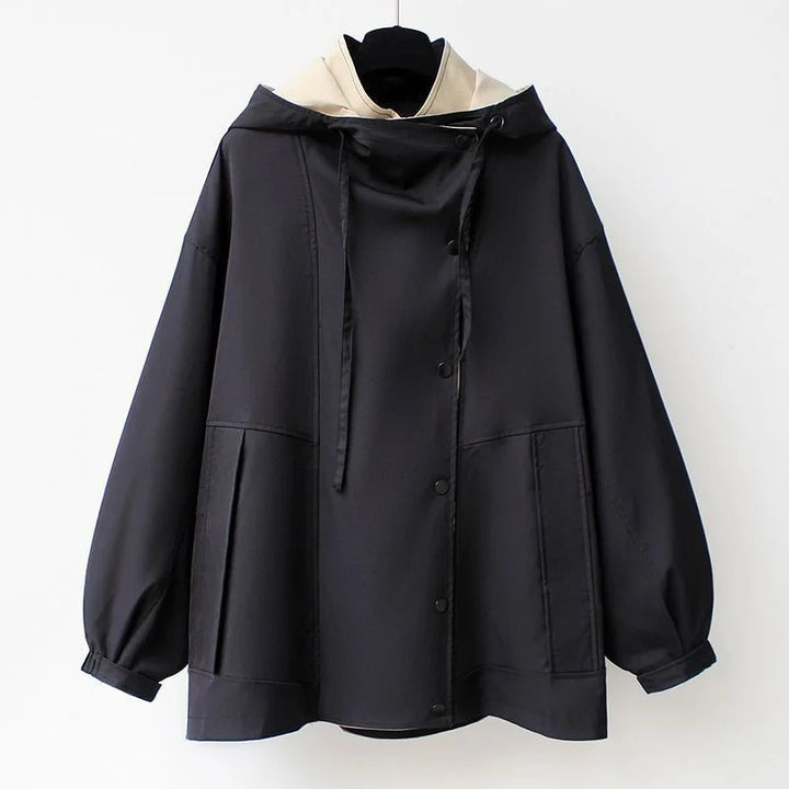 Sailor Collar Windbreaker Jacket