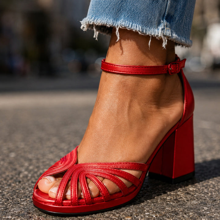 Fiammella Caged Block Heel Sandals — ce_brooklyn_s2_01
