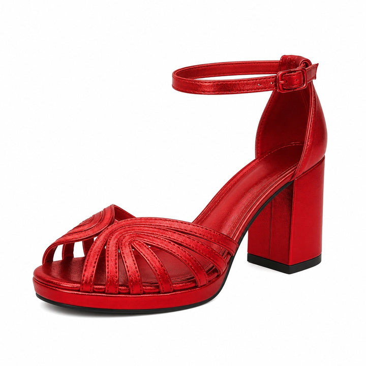 Fiammella Caged Block Heel Sandals — ce_wb_01