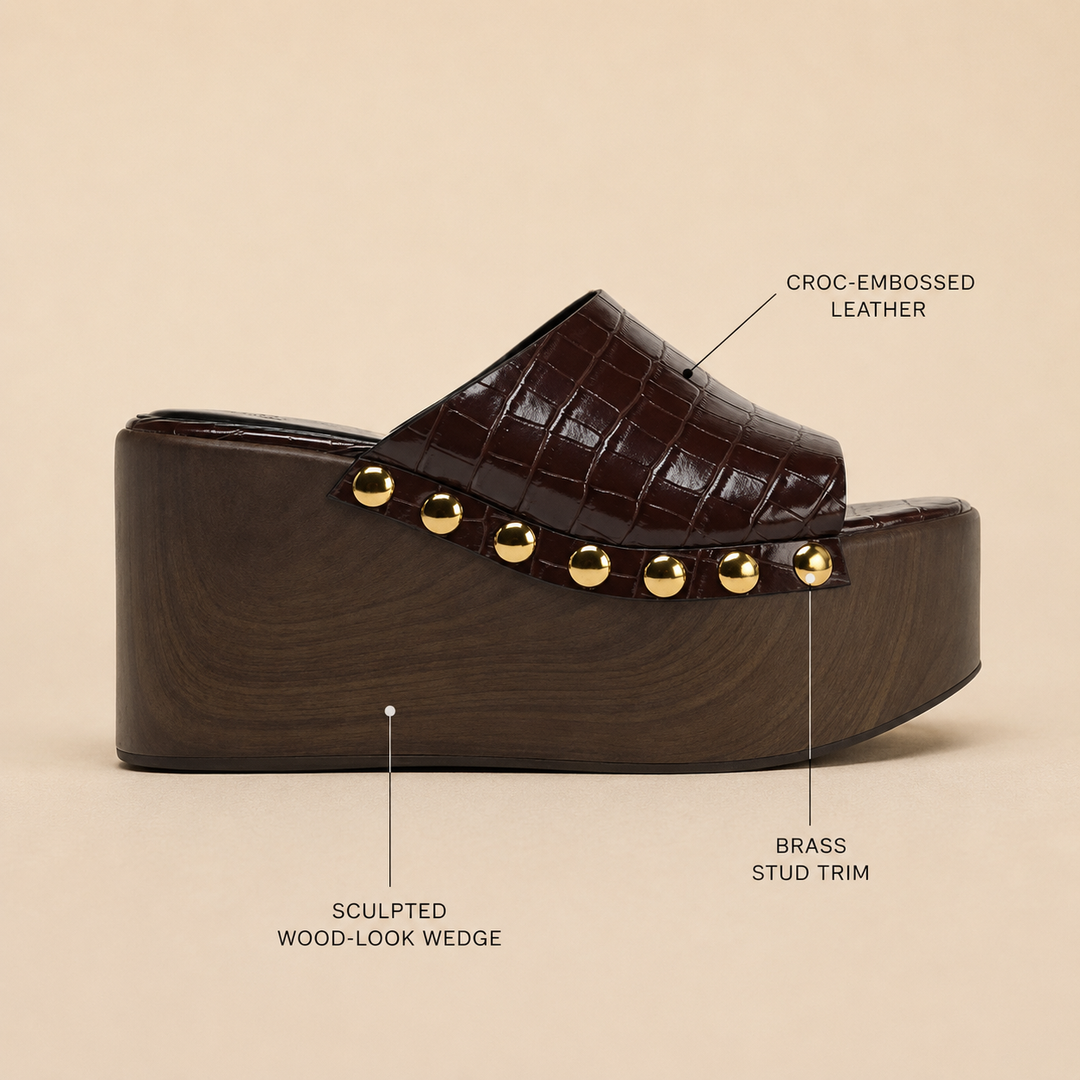 Brindle Studded Platform Mules — 05_detail_stack_features