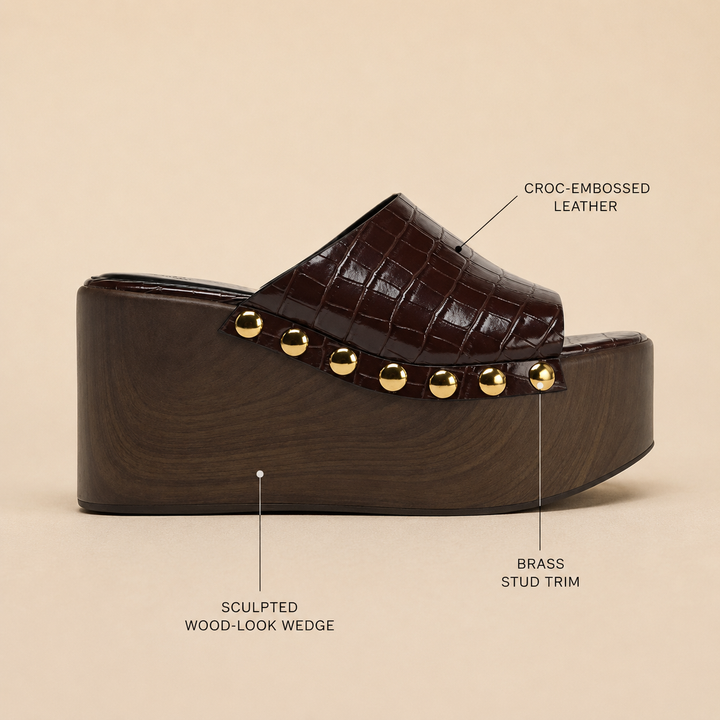 Brindle Studded Platform Mules — 05_detail_stack_features