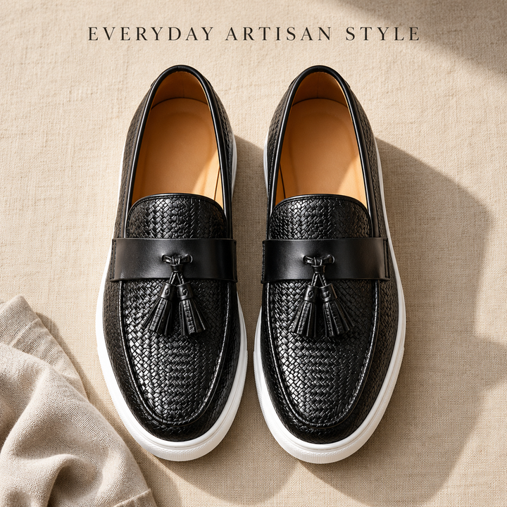 Intrecci Tassel Loafers — 06_top_down_pair