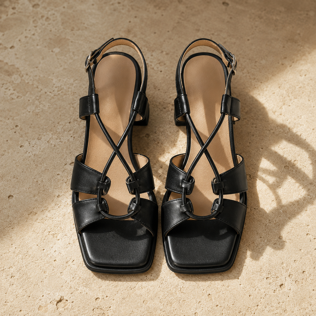 Bellora Gladiator Sandals — 04_top_down_pair_minimal