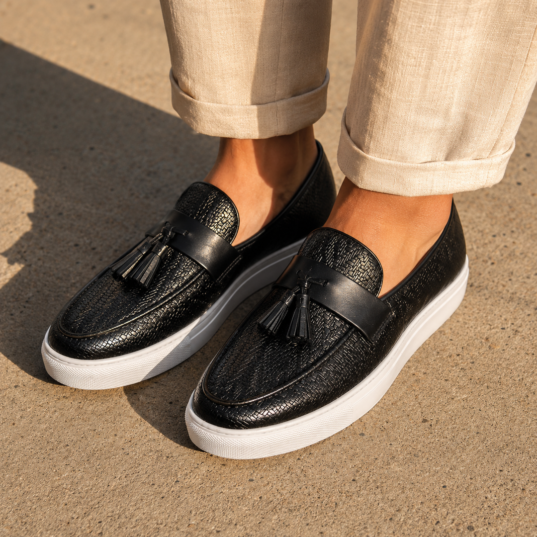Intrecci Tassel Loafers — 08_lifestyle_shadow_hero