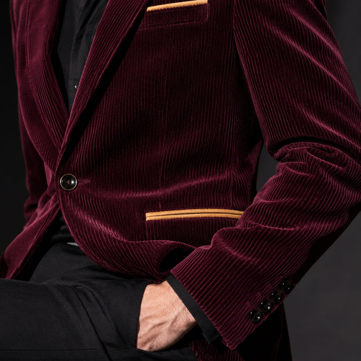Filetto Contrast-Trim Blazer — ce_studio_01