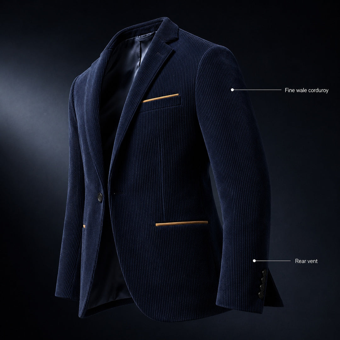 Filetto Contrast-Trim Blazer — ce_metastatic_03