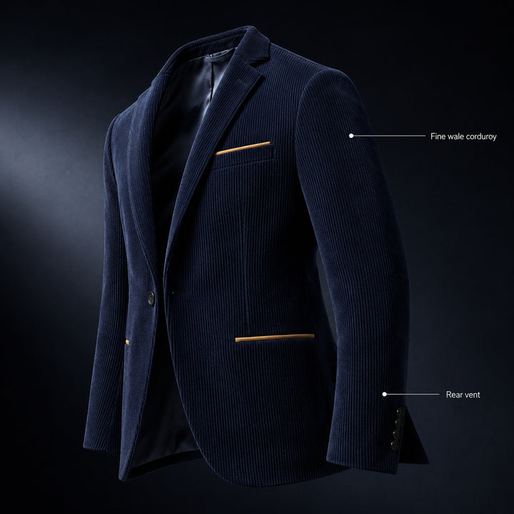 Filetto Contrast-Trim Blazer — ce_metastatic_03
