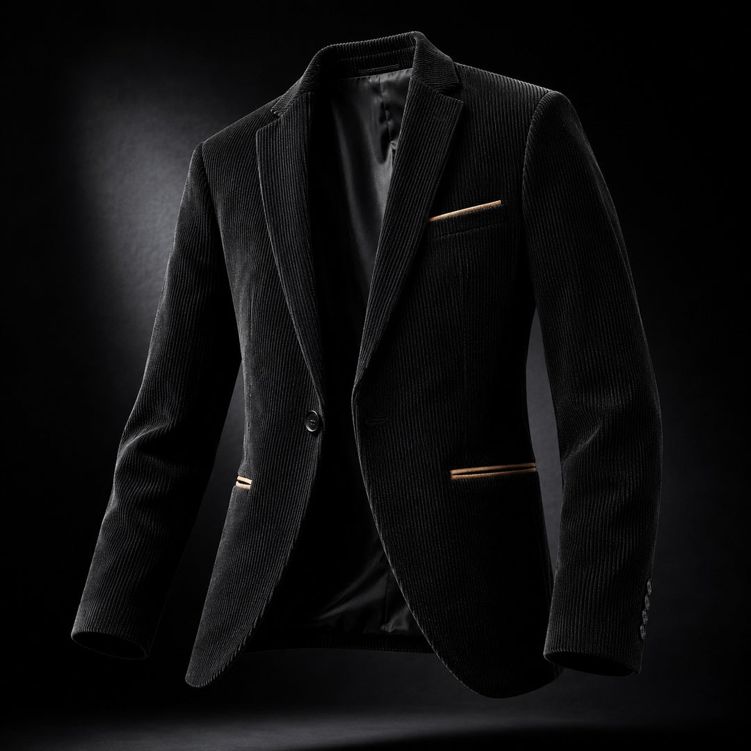 Filetto Contrast-Trim Blazer — ce_metastatic_06