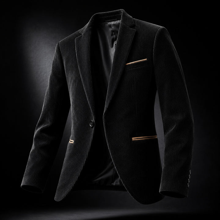 Filetto Contrast-Trim Blazer — ce_metastatic_06