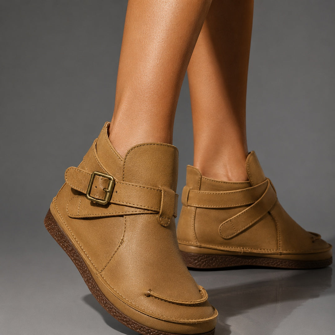 Fiorenza Buckle Ankle Boots — ce_brooklyn_s3_01