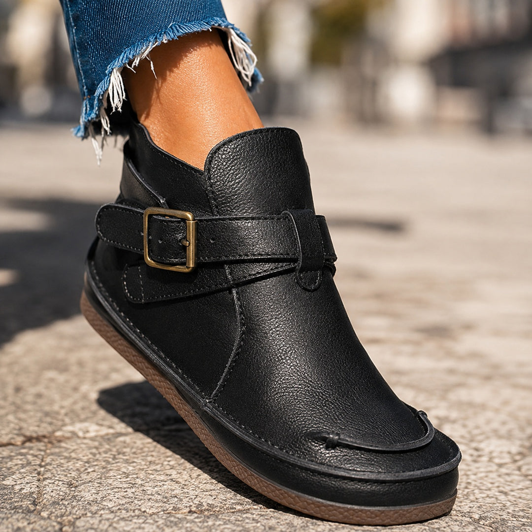 Fiorenza Buckle Ankle Boots — ce_brooklyn_s2_01