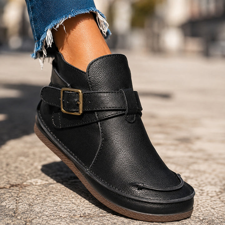 Fiorenza Buckle Ankle Boots — ce_brooklyn_s2_01