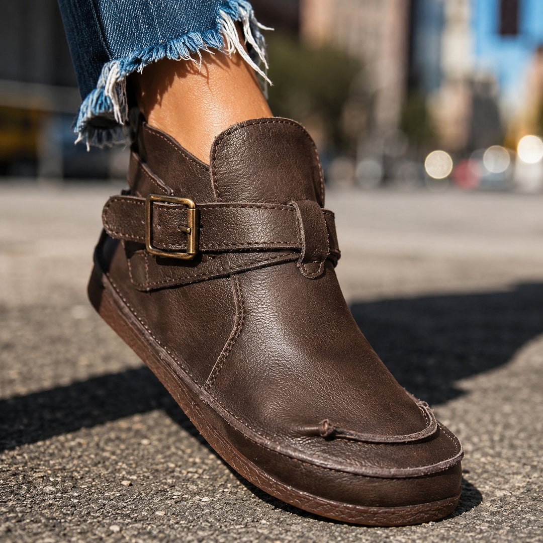 Fiorenza Buckle Ankle Boots — ce_brooklyn_s2_01